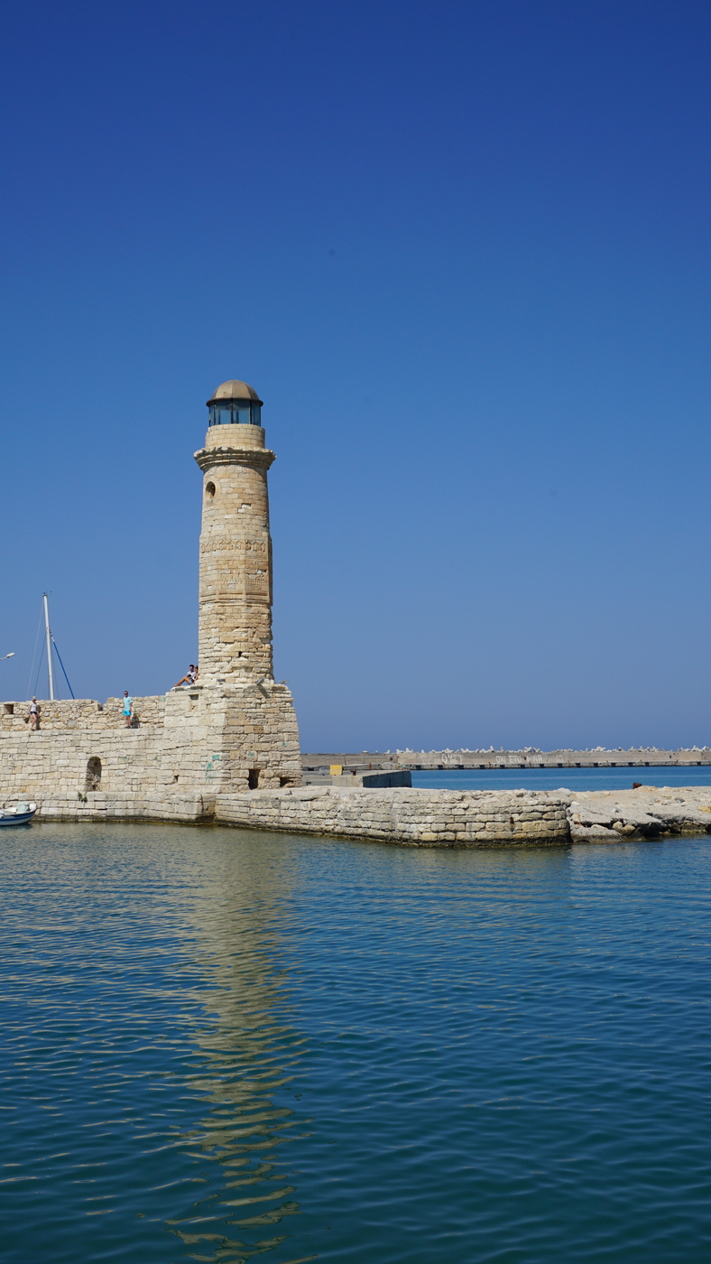 Old lighthouse in Rethymno