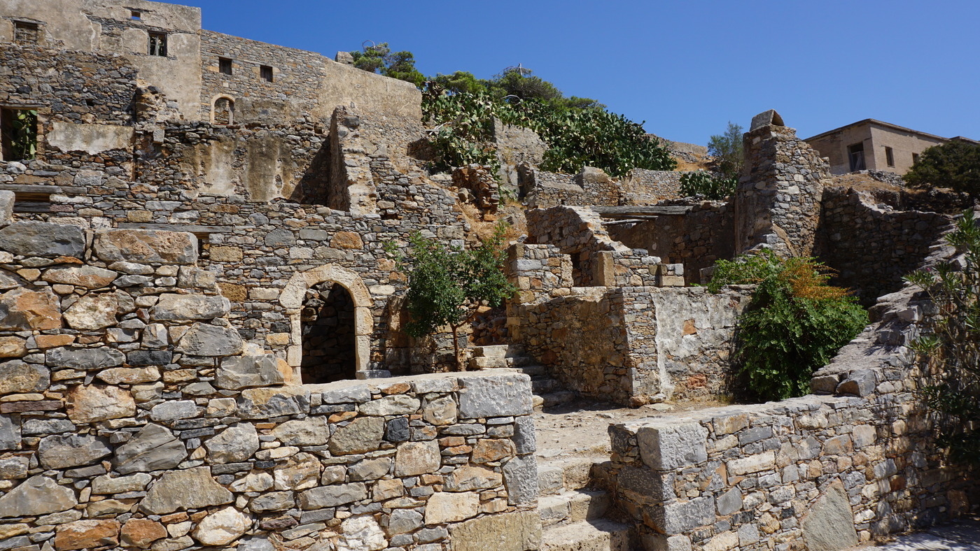 Ruins on Spinalonga